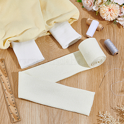1Pc Polycotton Ribbing Fabric for Cuffs&nbsp;OCOR-BC0007-83B