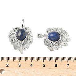 Dyed Natural Lapis Lazuli Pendants&nbsp;G-L623-04P-07