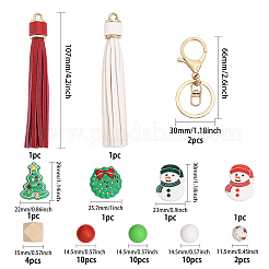 DIY Christmas Keychain Wristlet Making Kit&nbsp;DIY-CA0005-77