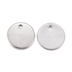Non-Tarnish 201 Stainless Steel Charms&nbsp;STAS-F255-043P-12mm