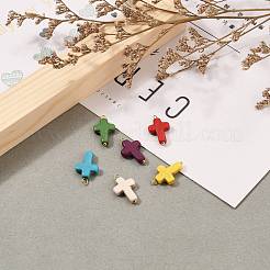 Synthetic Howlite Pendants&nbsp;PALLOY-JF00558-01
