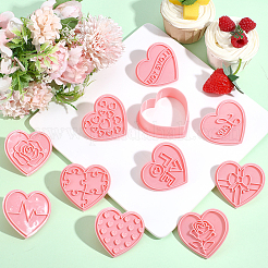 Valentine's Day PP Plastic Cookie Cutters&nbsp;DIY-HY0003-56D