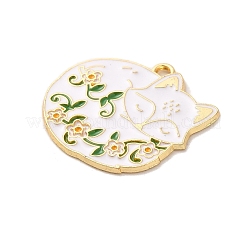 Alloy Enamel Pendants&nbsp;ENAM-147-04B-G