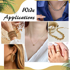 240Pcs 3 Styles Brass Solid Beads&nbsp;KK-ME0002-70