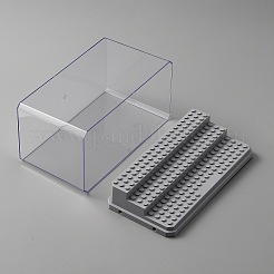 3-Tier Transparent Acrylic Mini Building Block Presentation Boxes&nbsp;LS-ODIS-WH0025-78B