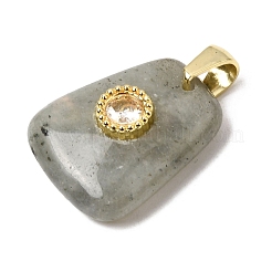 Natural Labradorite Pendants&nbsp;G-C282-03F