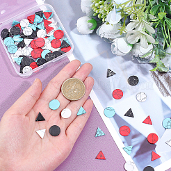 96Pcs 8 Style Synthetic Turquoise Cabochons&nbsp;G-AR0004-54