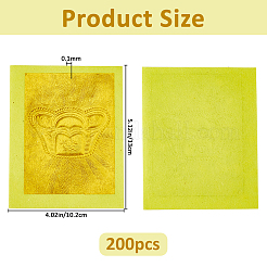 200Pcs Chinese Ingot Paper&nbsp;DIY-FH0010-55