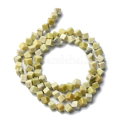 Natural Butter Jade Beads Strands&nbsp;G-C135-D03-01