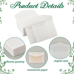 100Pcs Blank Paper Envelopes&nbsp;AJEW-CP0009-01