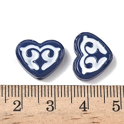 Dyed & Heated Baking Paint Glass Beads&nbsp;LAMP-D004-02H