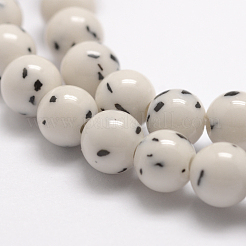 Natural Yellow Jade Beads&nbsp;GSR6mmC192