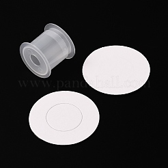 Plastic with Paper Bobbins&nbsp;FIND-WH0126-528B