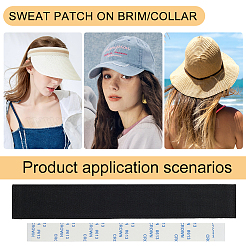 Rectangle Cloth Sweat Liner&nbsp;DIY-WH0632-35A-01
