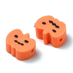 Halloween Theme Handmade Polymer Clay Beads&nbsp;CLAY-M005-02