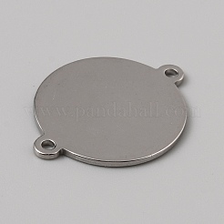 304 Stainless Steel Connector Charms&nbsp;LS-STAS-WH0043-24A-P