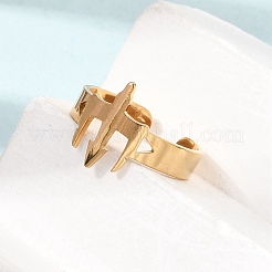 304 Stainless Steel Cuff Open Rings for Women&nbsp;SA-CBAFC3F-02G