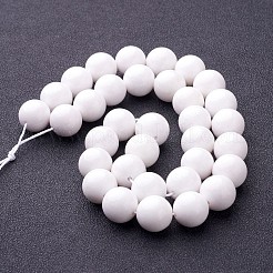 Natural Mashan Jade Round Beads Strands&nbsp;LS-G-D263-12mm-XS01