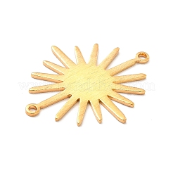 Rack Plating Brass Connector Charms&nbsp;KK-E067-32G