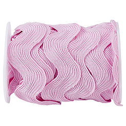 10 Yards Polyester Lace Ribbon&nbsp;OCOR-GF0006-01