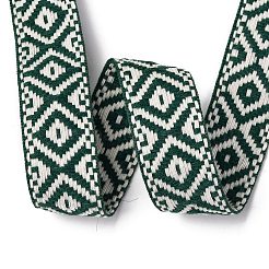 15 Yards 3 Colors Nylon Rhombus Jacquard Ribbon&nbsp;OCOR-WR0001-60