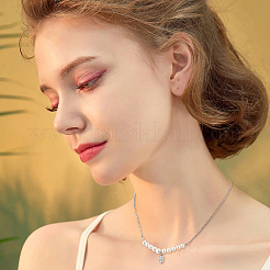 12Pcs 2 Colors Brass Micro Pave Cubic Zirconia Pendants&nbsp;KK-HS0001-84