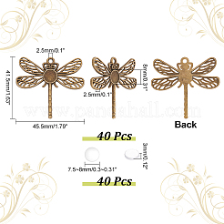 DIY Blank Dome Pendant Making Kit&nbsp;DIY-PH0022-32