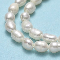 Natural Cultured Freshwater Pearl Beads Strands&nbsp;PEAR-J006-09A