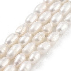 Natural Cultured Freshwater Pearl Beads Strands&nbsp;PEAR-P062-06F