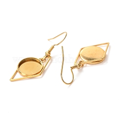 201 Stainless Steel Earring Hooks&nbsp;STAS-C030-17G