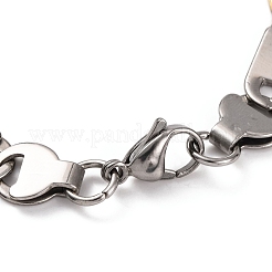 201 Stainless Steel Mariner Link Chain Bracelets&nbsp;BJEW-B078-58GP
