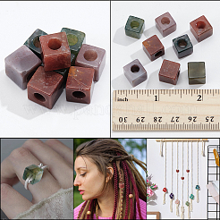 12Pcs Natural Indian Agate European Beads&nbsp;G-NB0005-88B