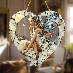 Angel Acrylic Window Hanging Ornaments&nbsp;PW-WGB84D4-01