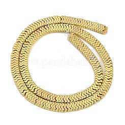 Electroplated Synthetic Non-magnetic Hematite Beads Strands&nbsp;G-G174-I01-01
