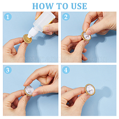 DIY Oval Finger Ring Making Kits&nbsp;DIY-DC0004-19