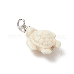 Dyed Synthetic Turquoise Pendants&nbsp;PALLOY-JF05376-03