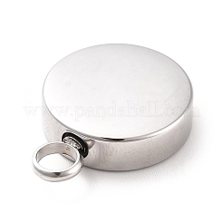 Non-Tarnish 304 Stainless Steel Urn/Perfume Pendants&nbsp;STAS-D179-17P