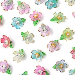 70Pcs Transparent Acrylic Pendants&nbsp;PALLOY-FS00050