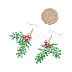 Stainless Steel Glass Dangle Earrings&nbsp;X-EJEW-MZ00573