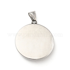 304 Stainless Steel Pendants&nbsp;STAS-P309-25AS