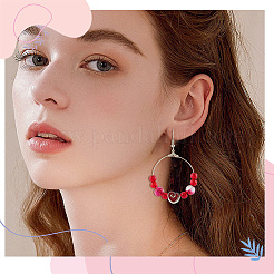 50Pcs Alloy Enamel European Beads&nbsp;MPDL-PA0001-01