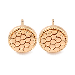 Brass Stud Earrings&nbsp;EJEW-D288-03G