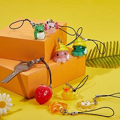 Resin Mobile Straps&nbsp;HJEW-SW00072