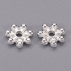Tibetan Style Alloy Daisy Spacer Beads&nbsp;X-TIBEB-O004-04S