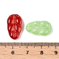 Gradient Color Baking Paint Glass Pendants&nbsp;DGLA-N005-04