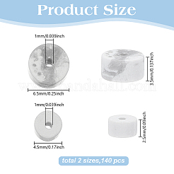 2 Styles Natural Howlite Beads&nbsp;G-AR0006-26
