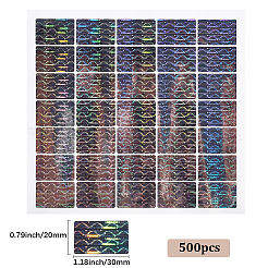 500Pcs Laser Paper Self Adhesive Label&nbsp;DIY-SP0006-82D