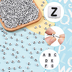 1000Pcs Opaque Acrylic Beads&nbsp;MACR-SC0002-43C