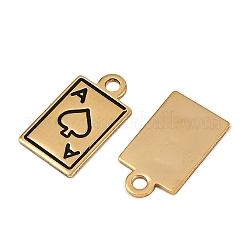 304 Stainless Steel Enamel Pendants&nbsp;STAS-L290-45G