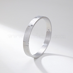 201 Stainless Steel Plain Bangles&nbsp;OZ8156-1